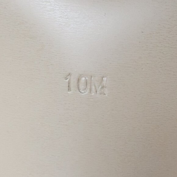 GUESS MEDIUM BROWN LEATHER OPEN TOE PLATFORM 5" PUMP SIZE 10 NEW WITH BOX - Picture 3 of 9